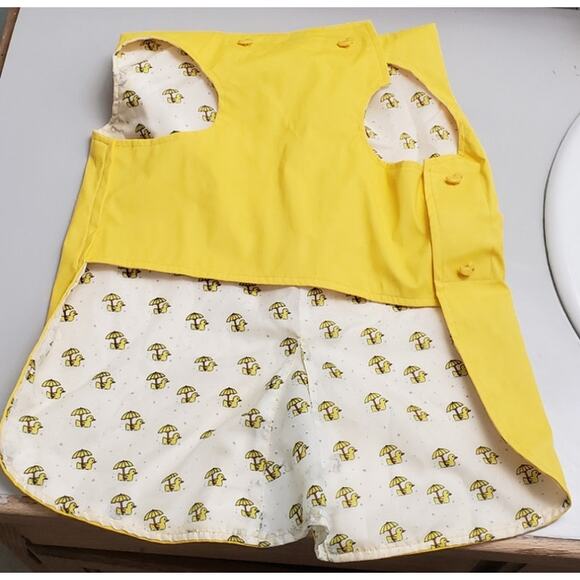 Companion Road Collections Yellow Rubber Duckie Dog Raincoat-XL - Picture 3 of 6